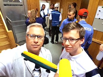 Far og sønn med god start i norgescupen